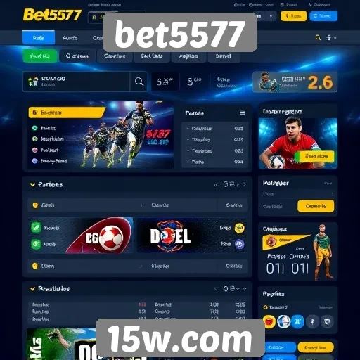 Experiência do usuário na navegação do site bet5577